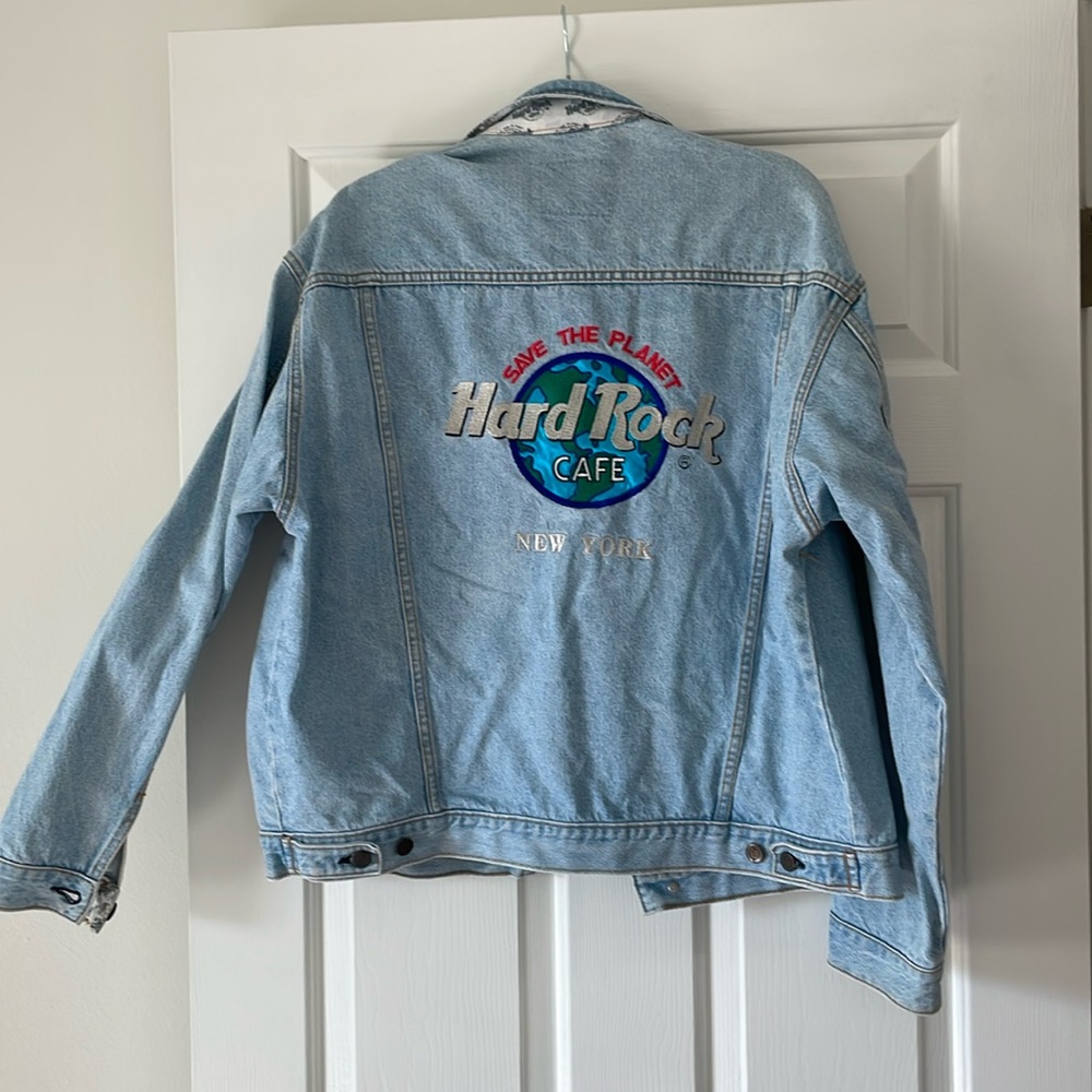 Retro Hard Rock Cafe Denim jacket